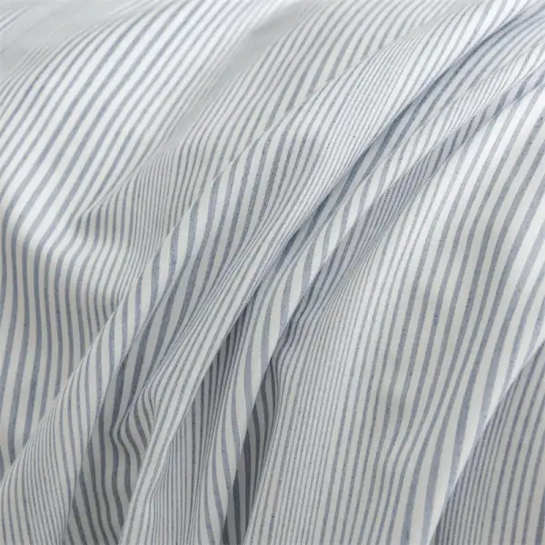 Bamboo Cotton Quilt Cover Set With Striped Detail