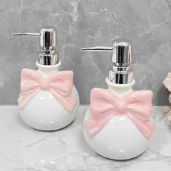 1 Pcs Cute Bow Soap Dispenser
