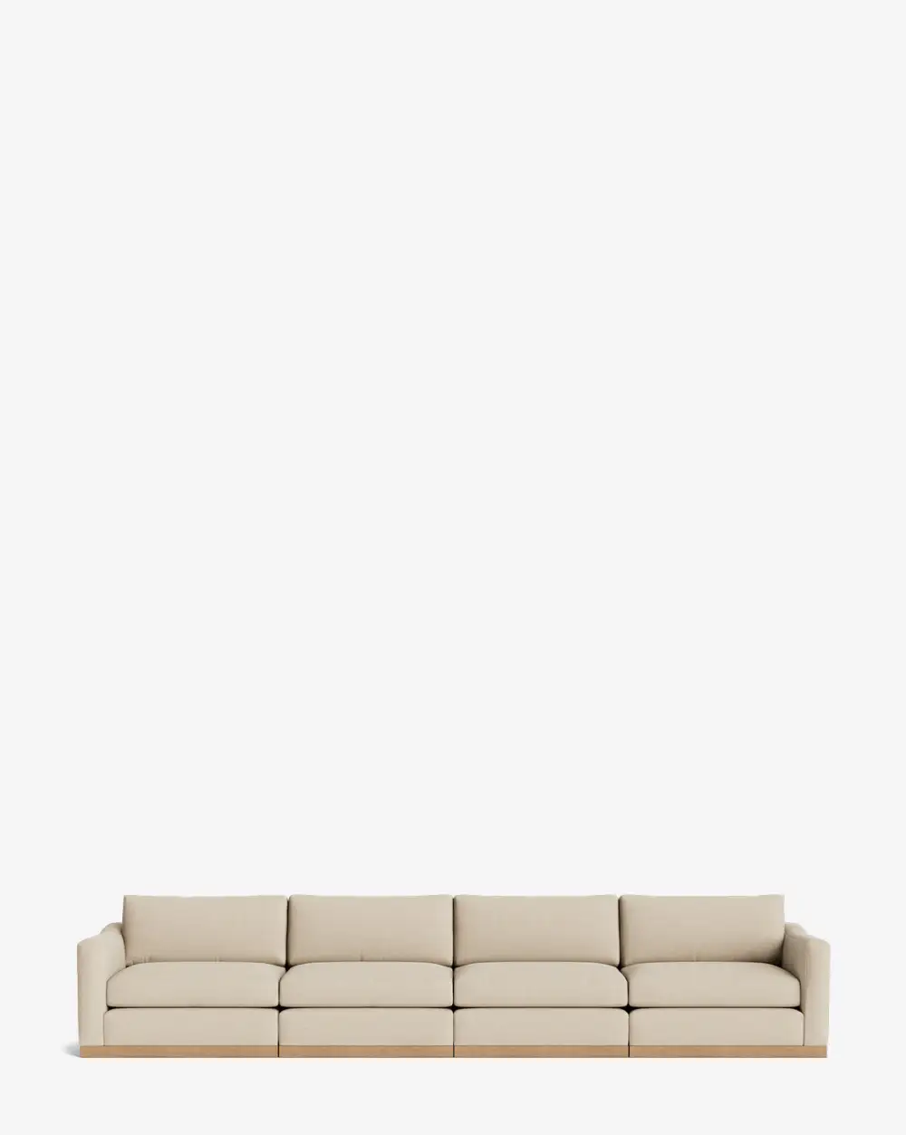Modular Oak Sofa