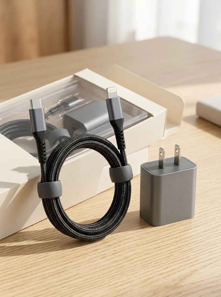 Braided Charger and Cable Set