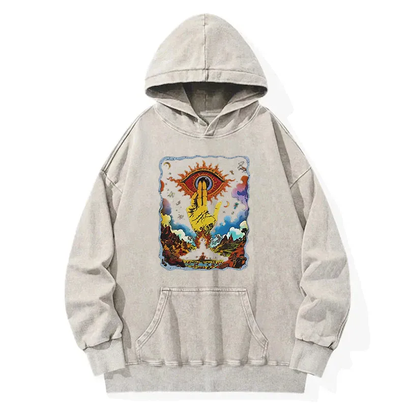 Relaxed Printed Hoodie