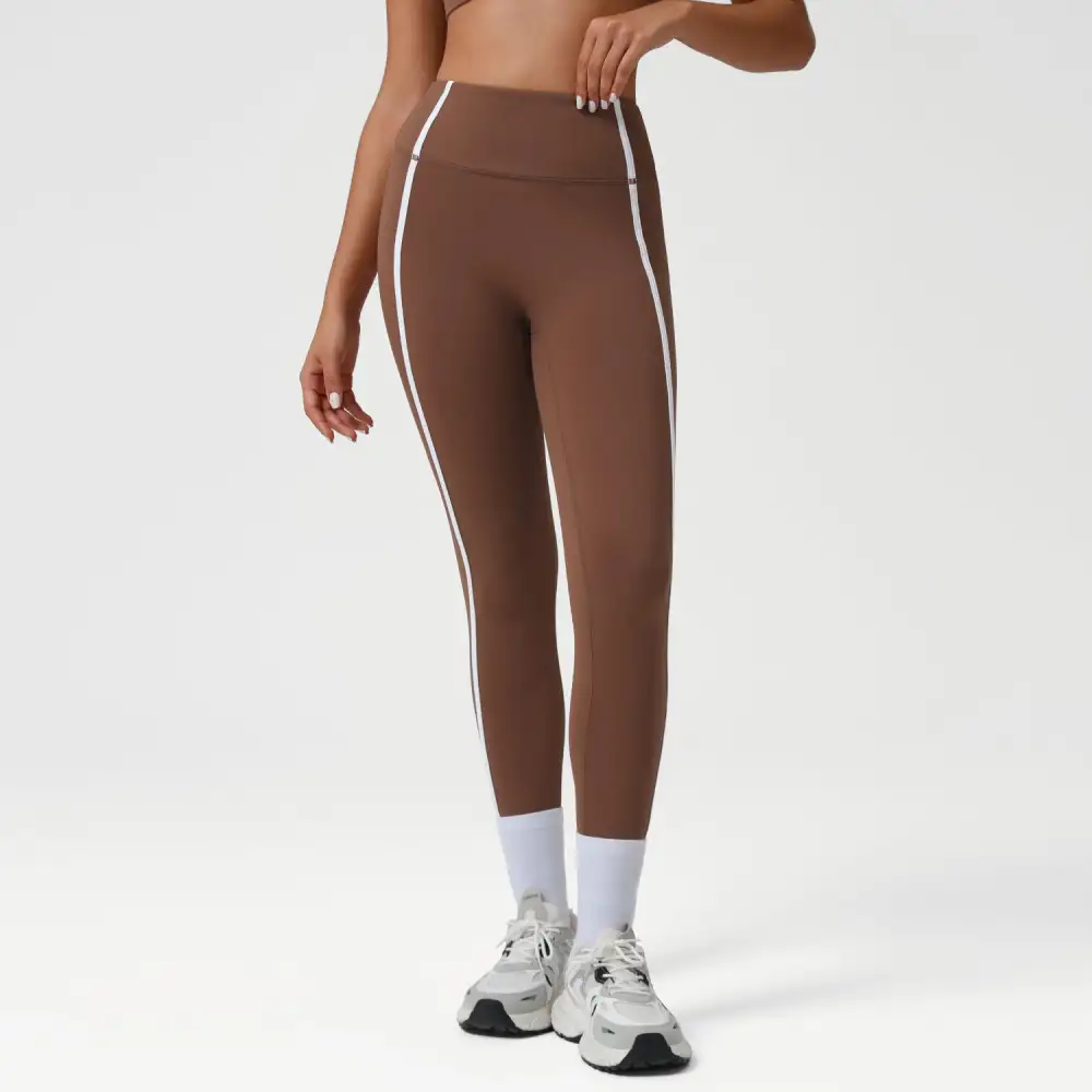 Contrast Trim Active Leggings