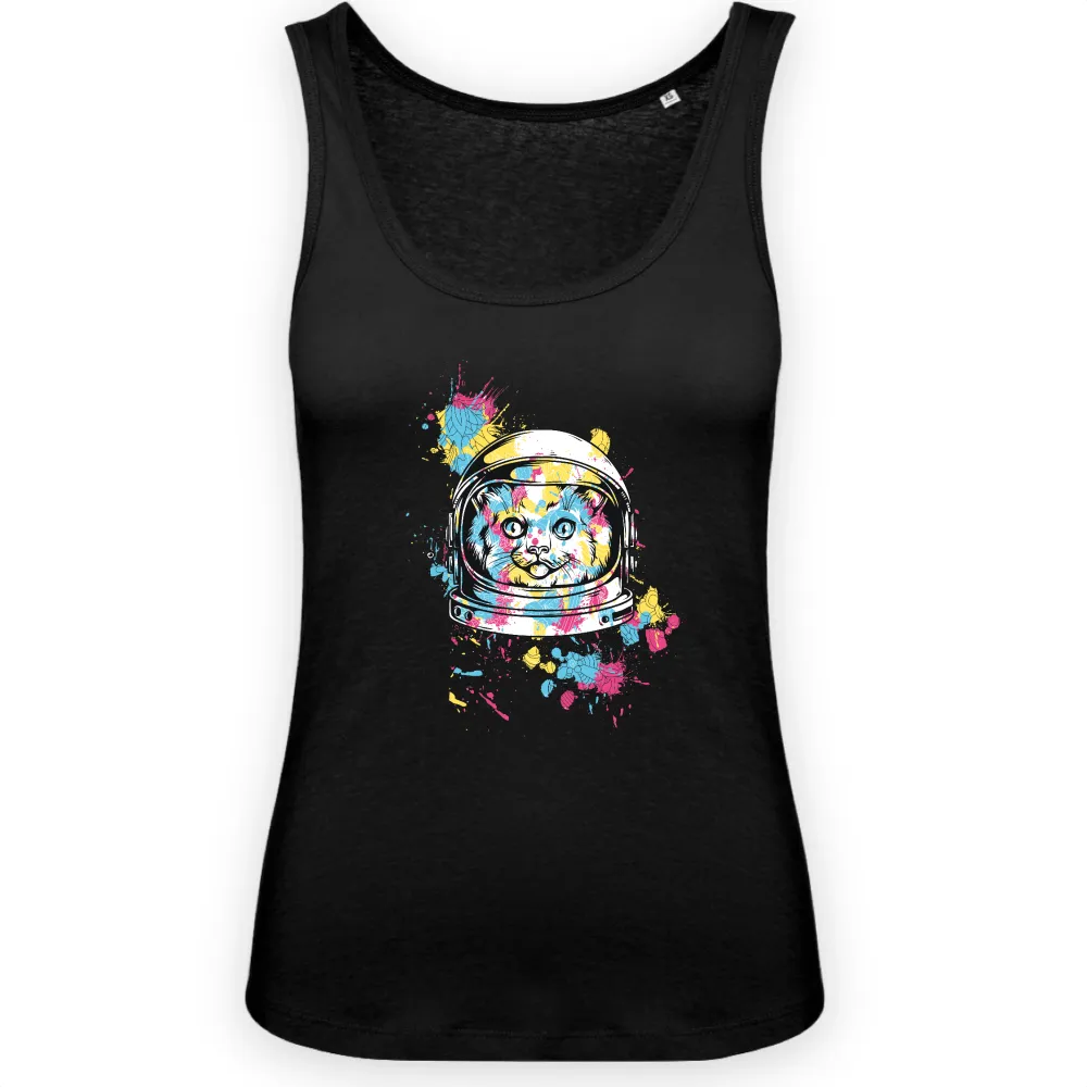 Galaxy Cat Graphic Tank