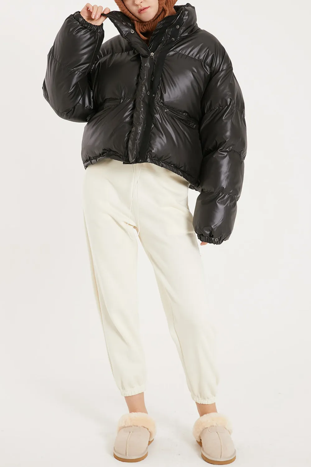 Floral Puffer Jacket