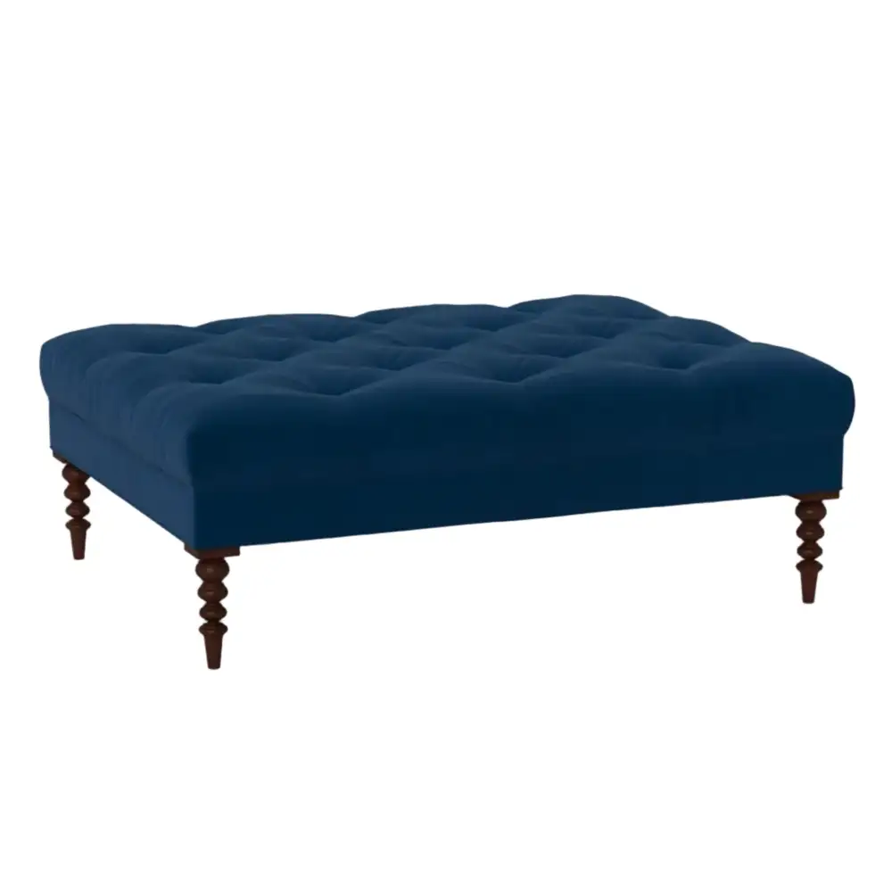Classic Wood Ottoman