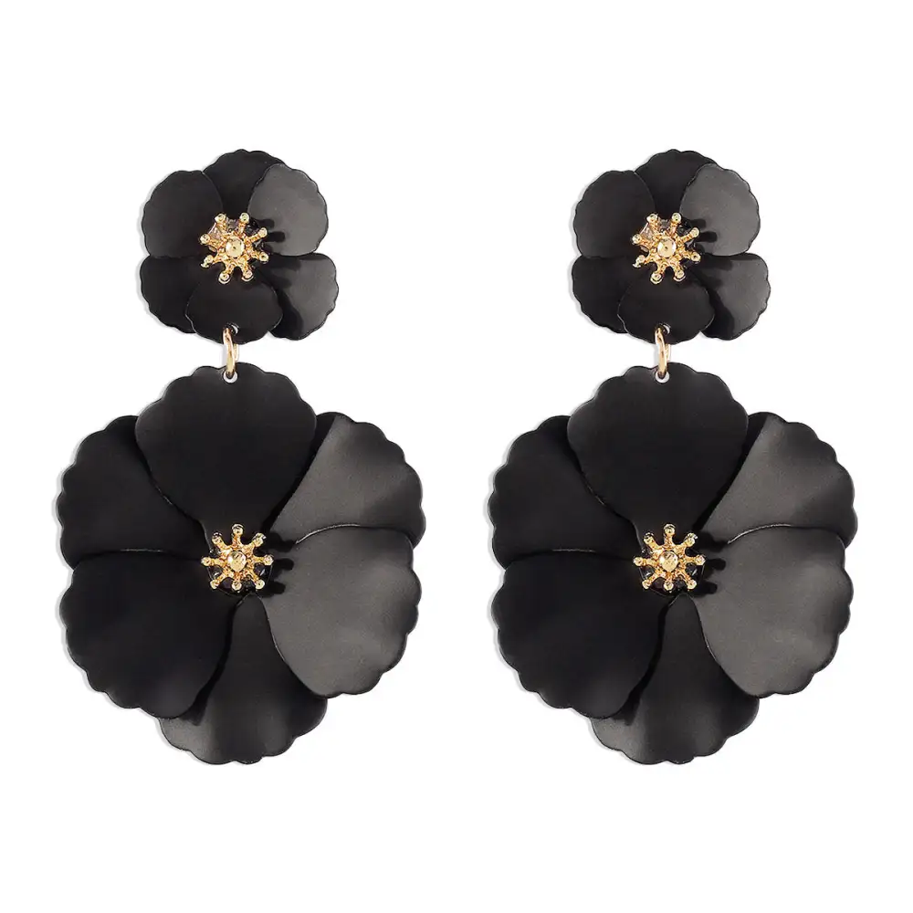 Textural Flower Earrings