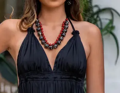 Artful Design Statement Necklace