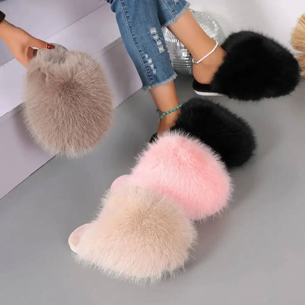 Relaxed Platform Indoor Slippers