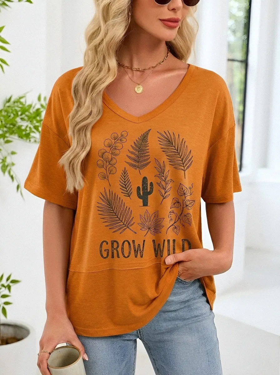 Grow Wild Cactus T-Shirt Classic