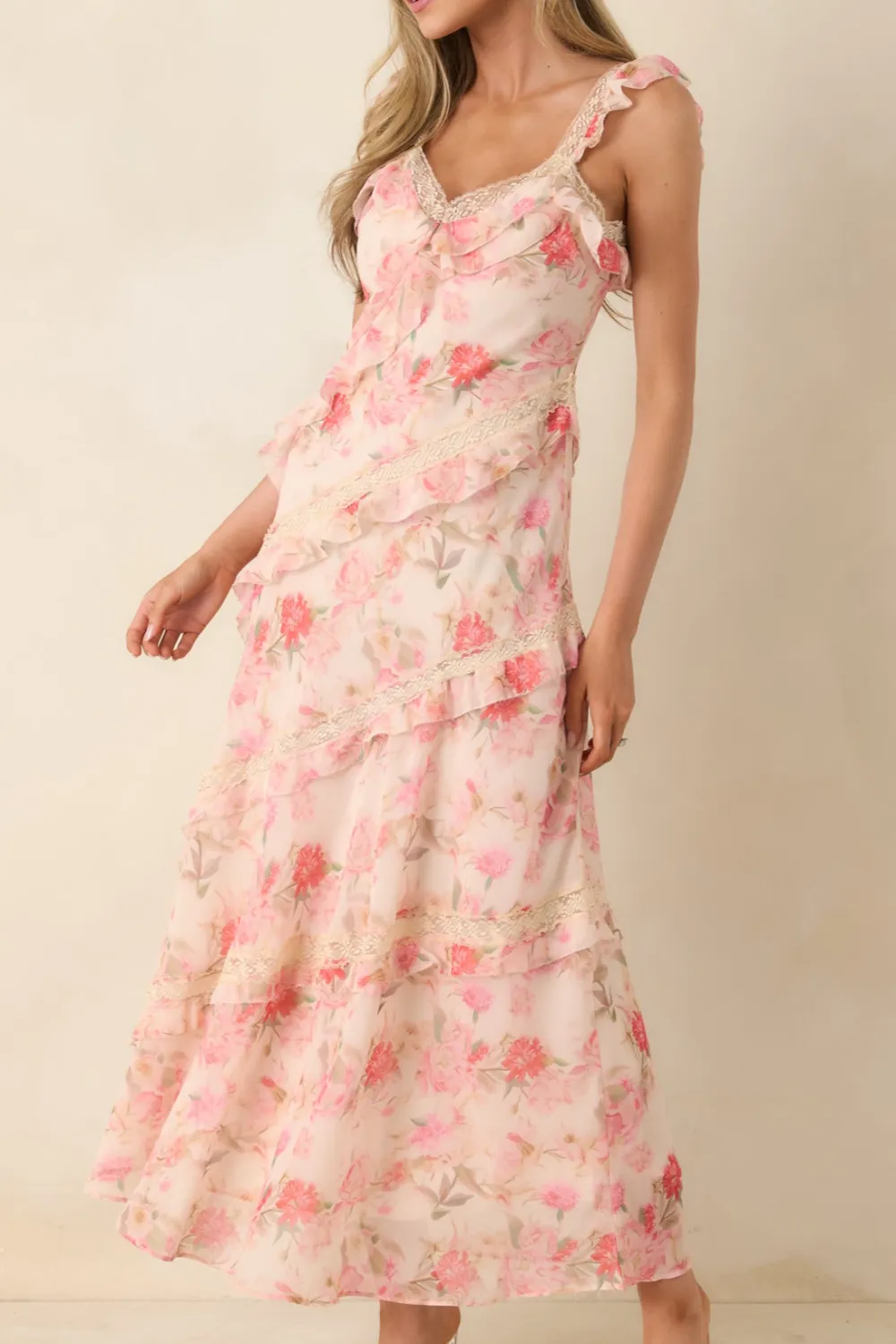 Elegant Design Midi Dress