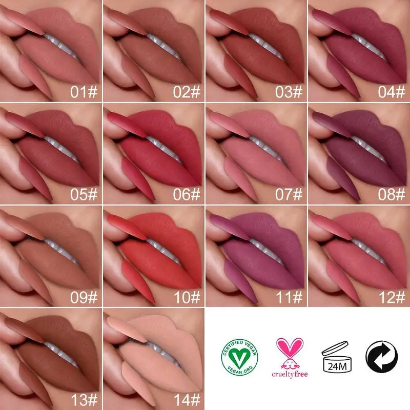 Satin Finish Matte Lipstick