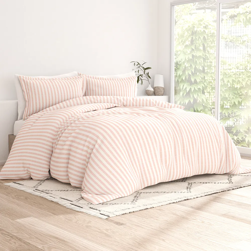 Rugged Stripes Pattern Duvet Cover Set