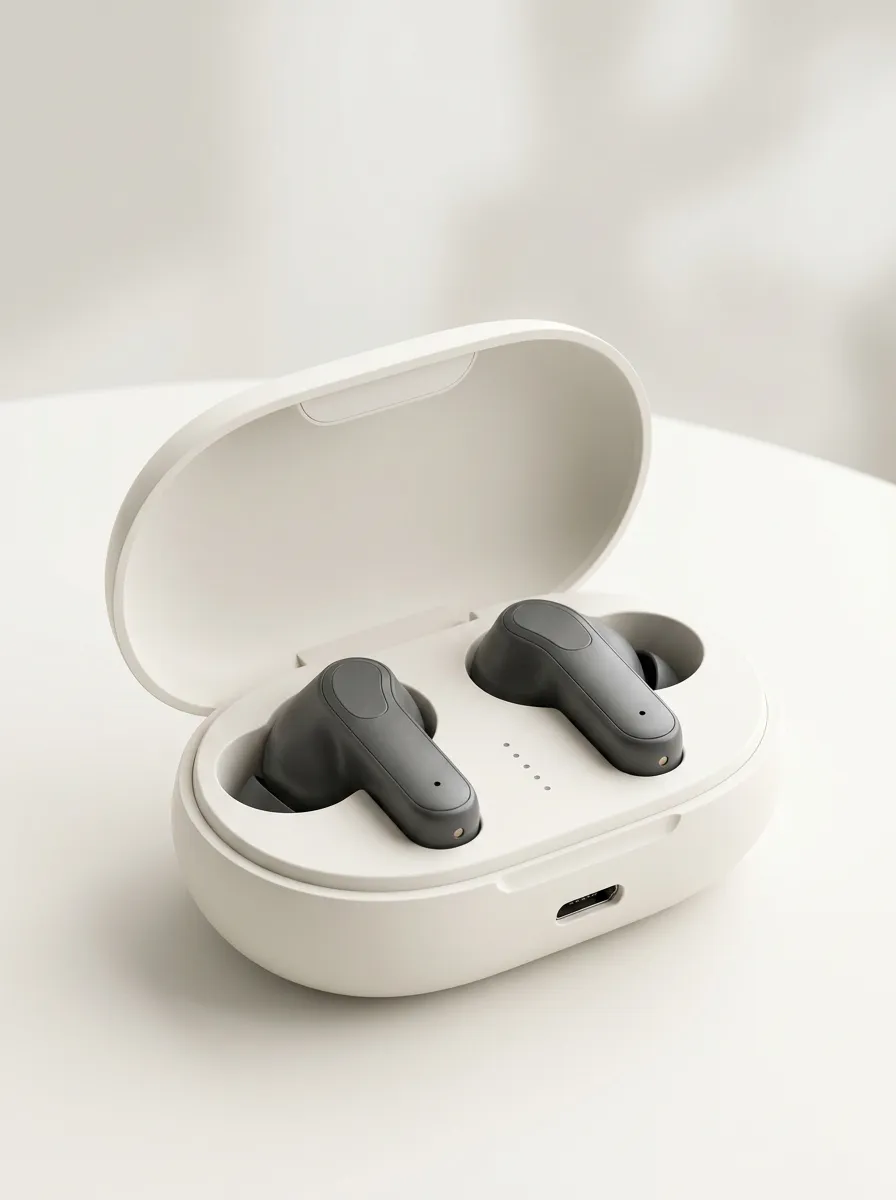 Minimalist Wireless Earbuds for Home and Office