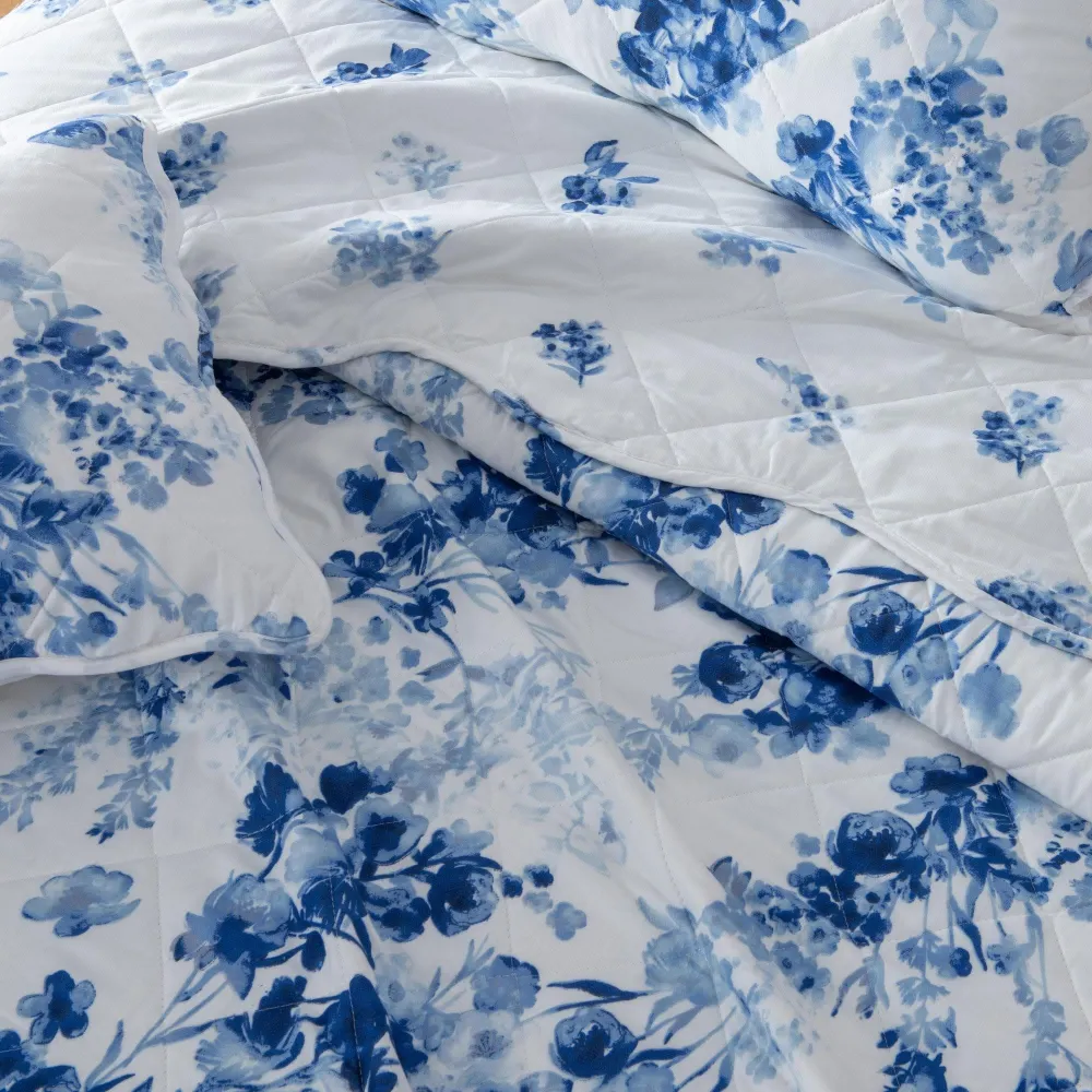 Leaf Quilt Bedding Set