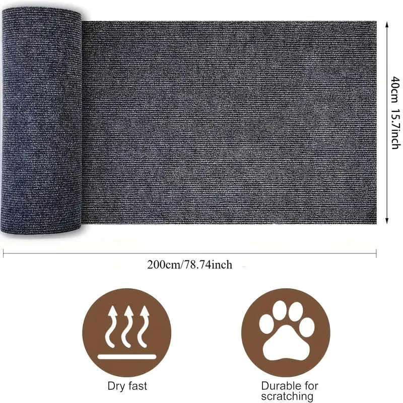 1 Self-Adhesive Cat Scratching Board Furniture Protector