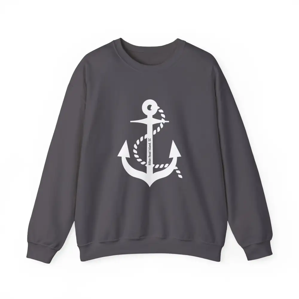 Anchor Graphic Crewneck Sweatshirt
