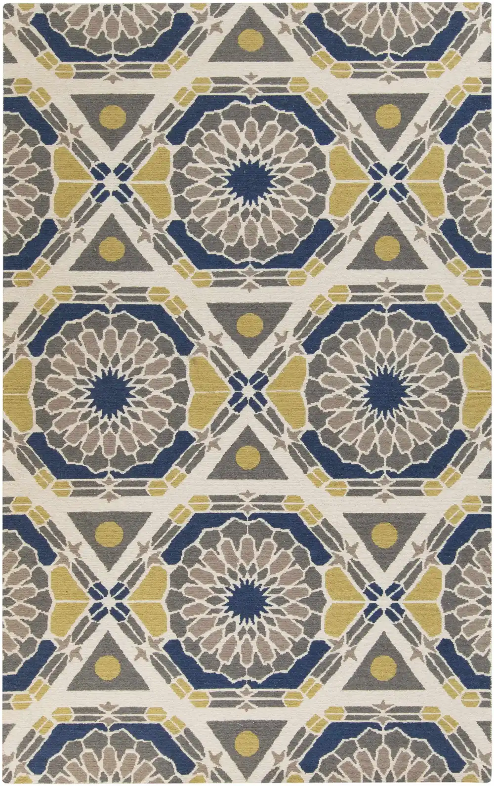 Elevated Contemporary Hand Knotted Wool Area Rug