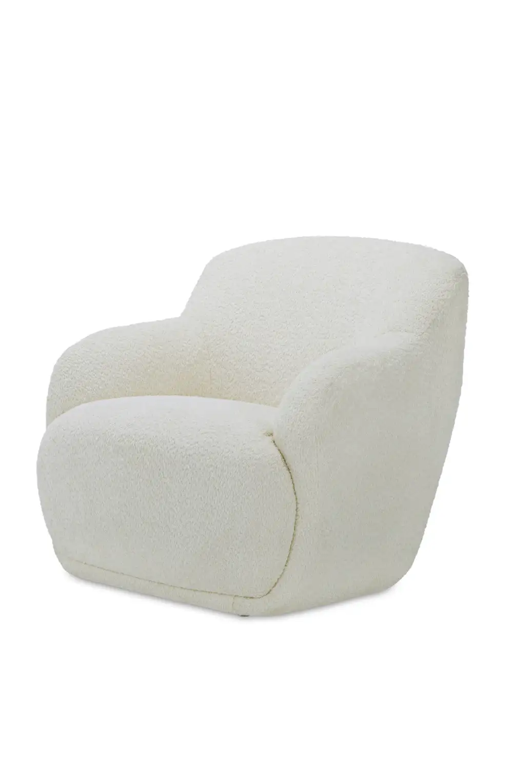 Chunky Upholstered Lounge Chair