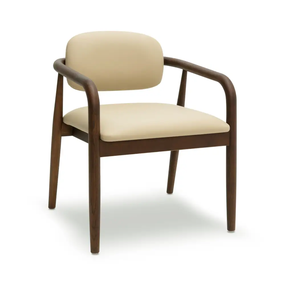 Modern Vegan Leather Leather Dining Chair