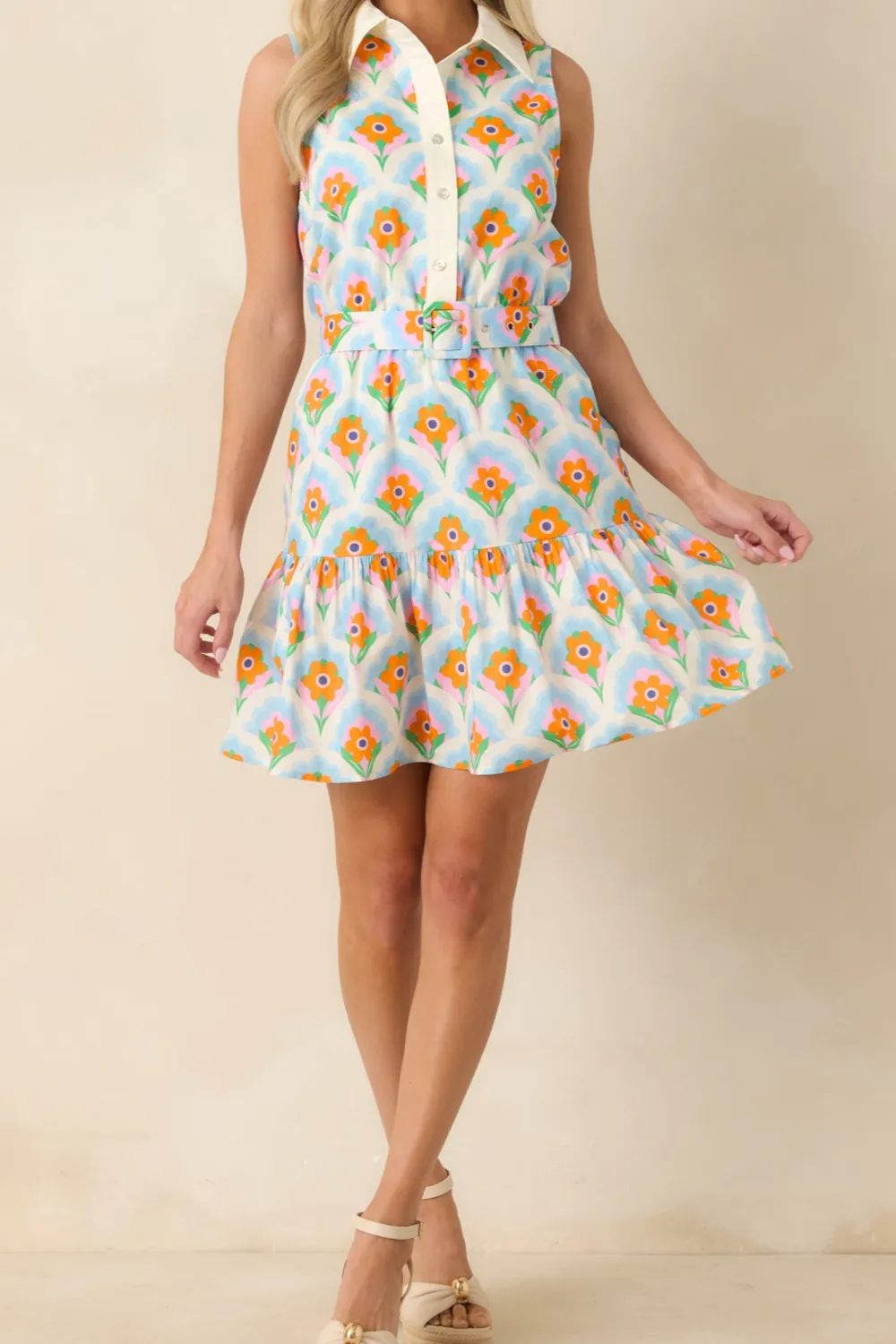 Floral Weekend Mini Dress