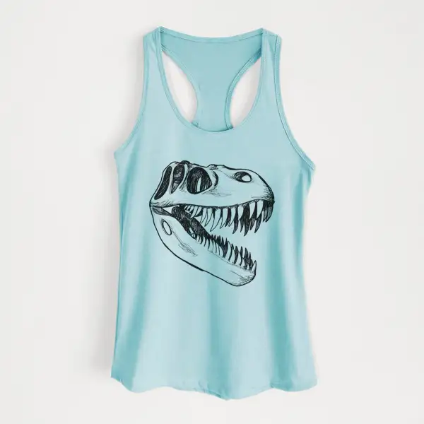 Tyrannosaurus Rex Skull Tank Top