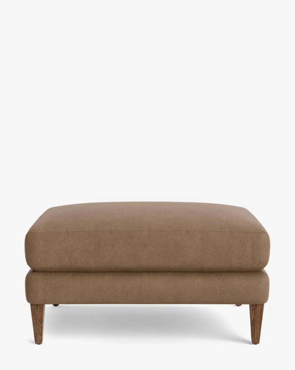Modern Oak Ottoman