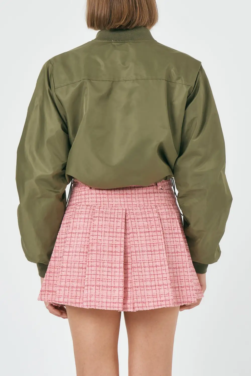 Ruched Sleeve Jacket