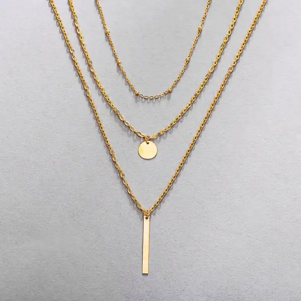 Petal Pendant Necklace