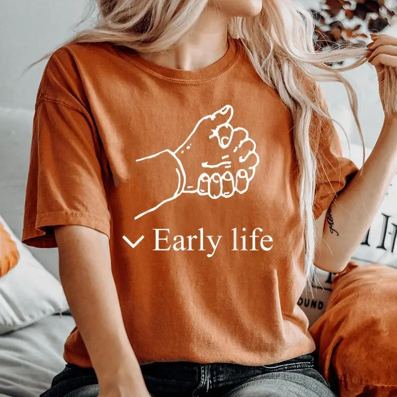 Early Life Hand For Women Women's Oversized Comfort T-Shirt