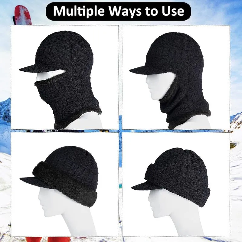 WINTER HAT CAP multicolour 1pc