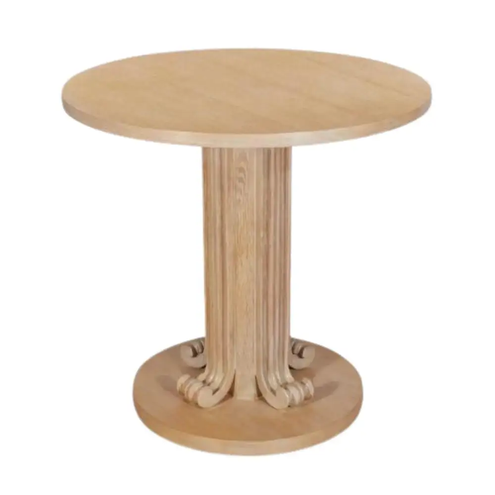 Sculpted Layered Classic Side Table