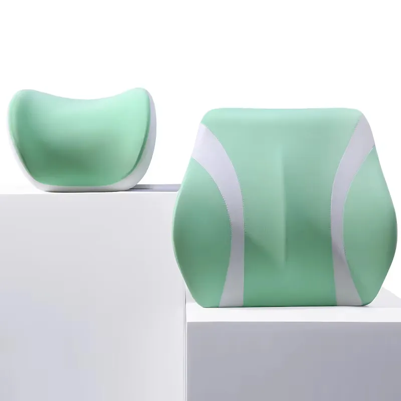 Car Seat Neck And Waist Cushion, Soft Cushion