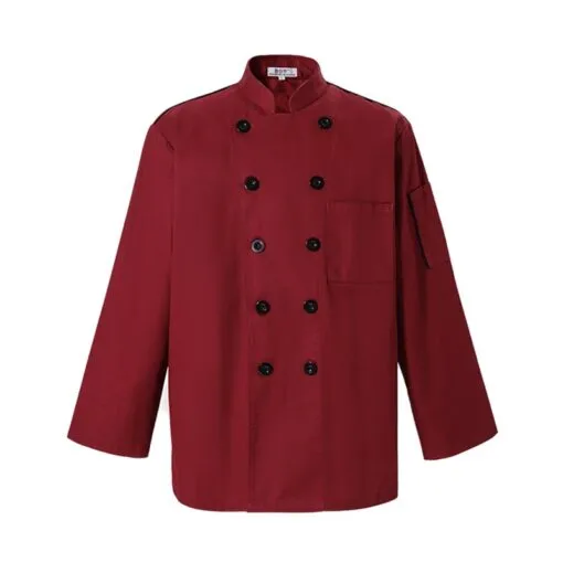 Long Sleeve Chef Work Jacket