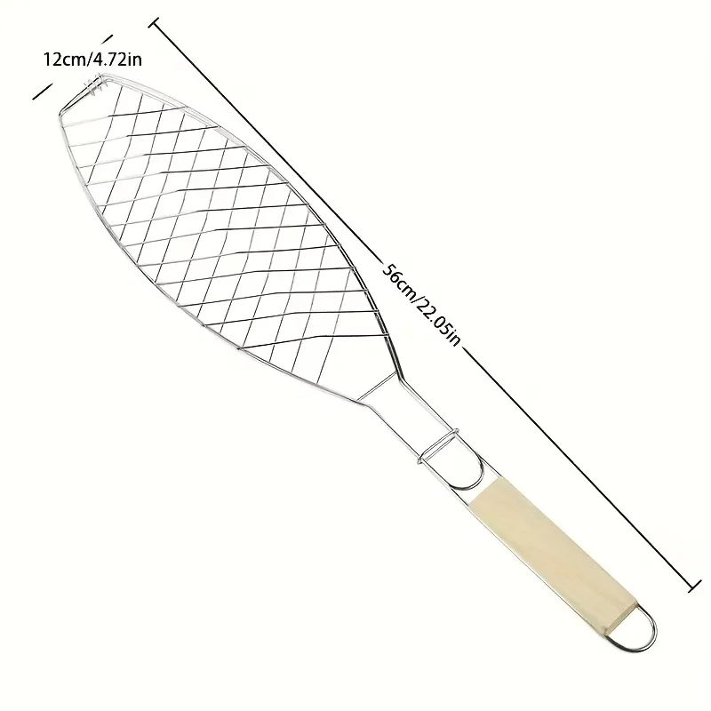 Stainless Steel Fish Grill Basket