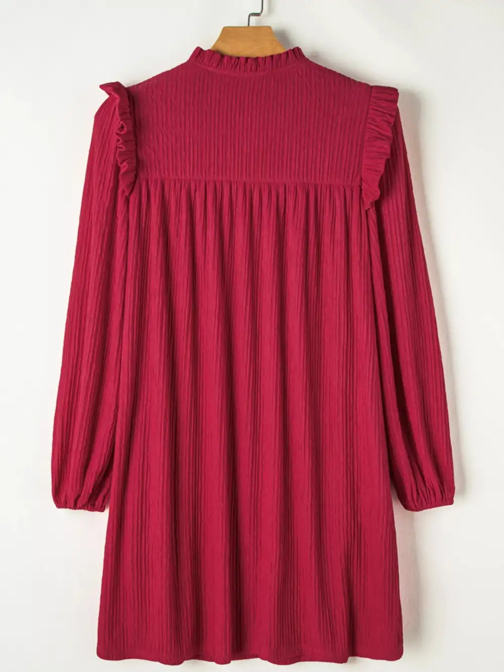 Textured Lightweight Feel Mini Dress