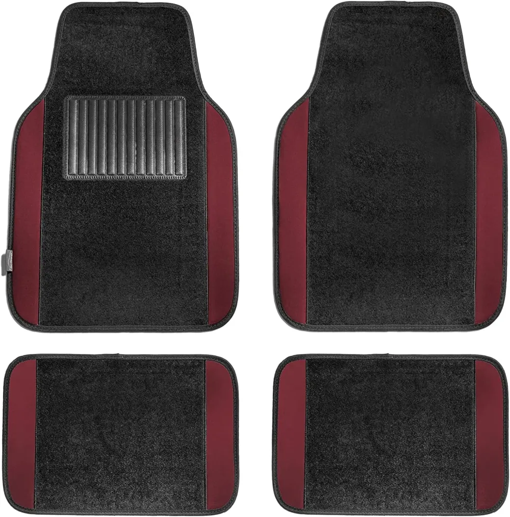 Universal Carpet Automotive Floor Mat Set