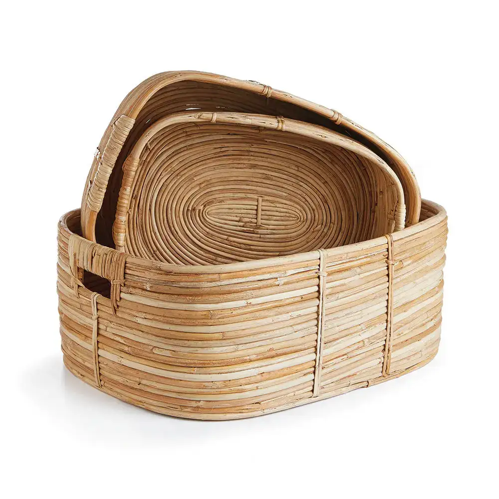 Decorative Rattan Home Storage Basket