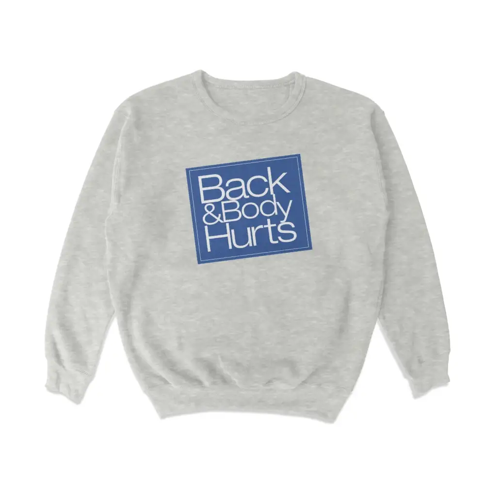 Body Ache Graphic Crewneck