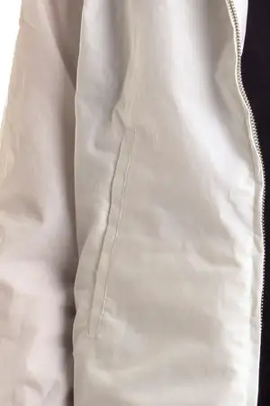 Striped Cotton Bomber Jacket