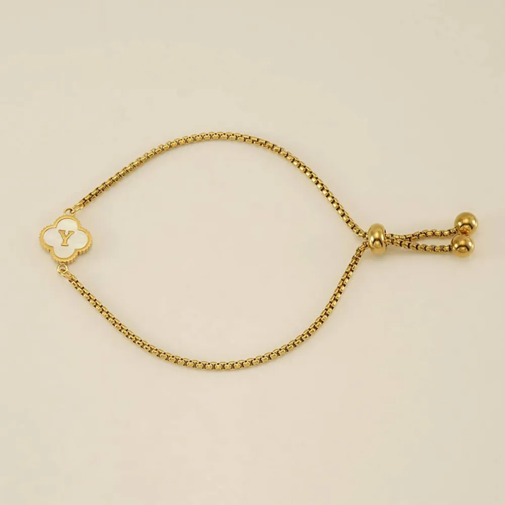 Adjustable Shell Charm Bracelet