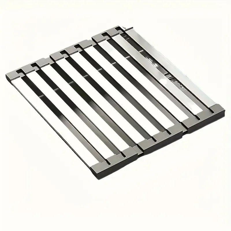 304 Stainless Steel Foldable Dish Drying Rack