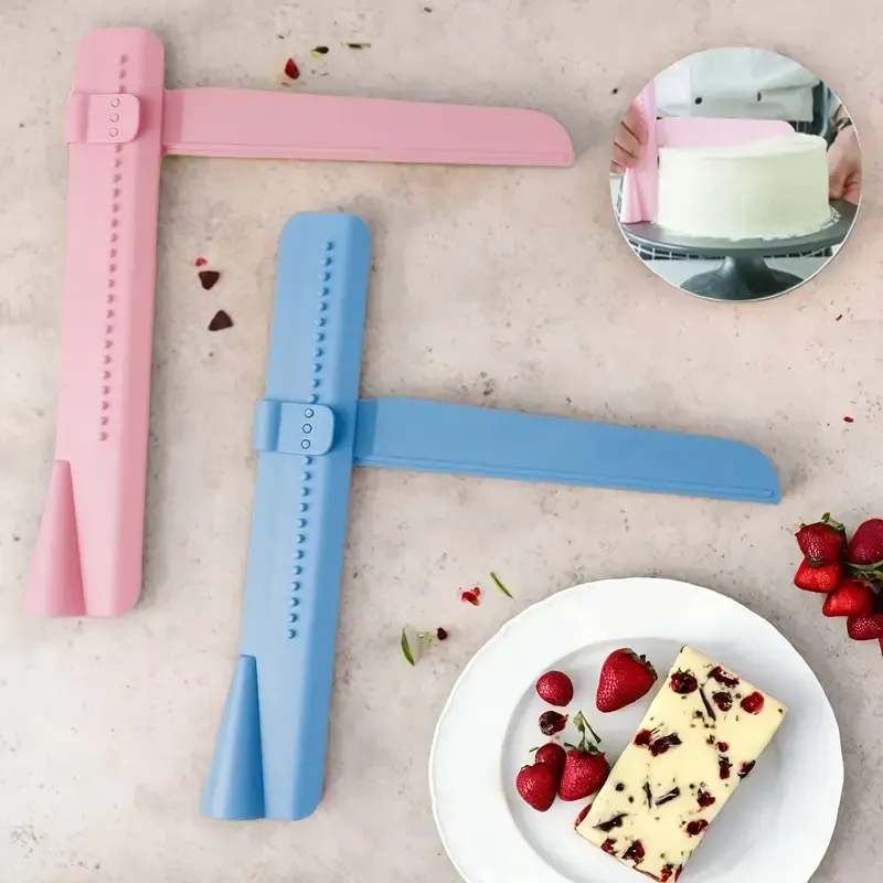 1 Set Adjustable Cake Leveler