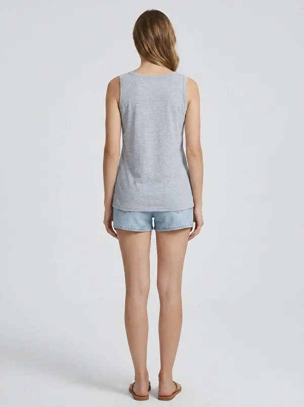Wildflower Lavender Daisy Tank Top
