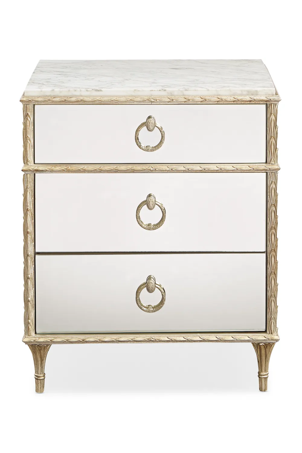 Mirrored Vintage Nightstand
