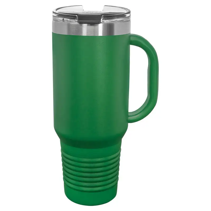 Travel Handled Straw Lid Travel Mug