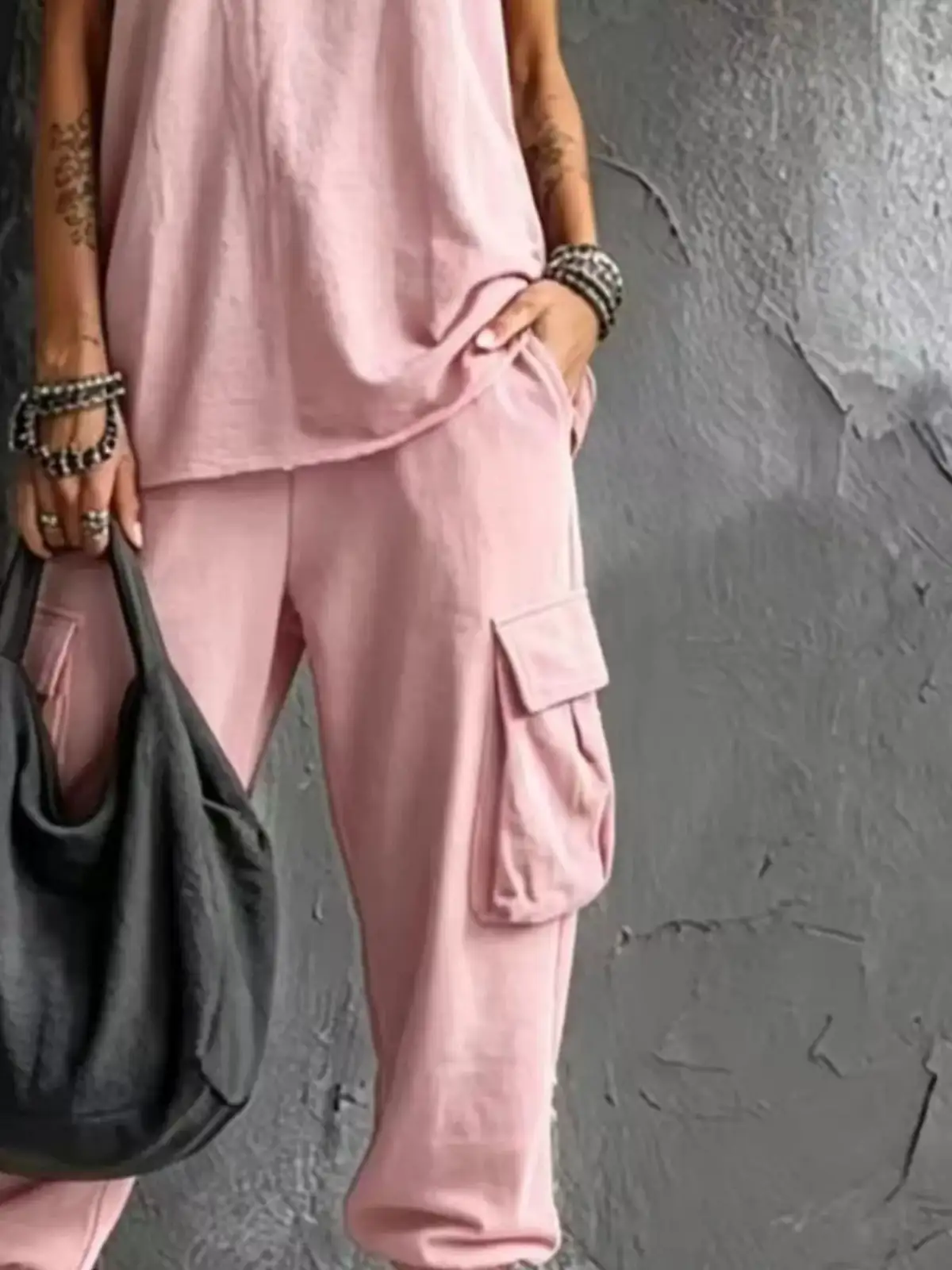 Cargo Pants Matching Set