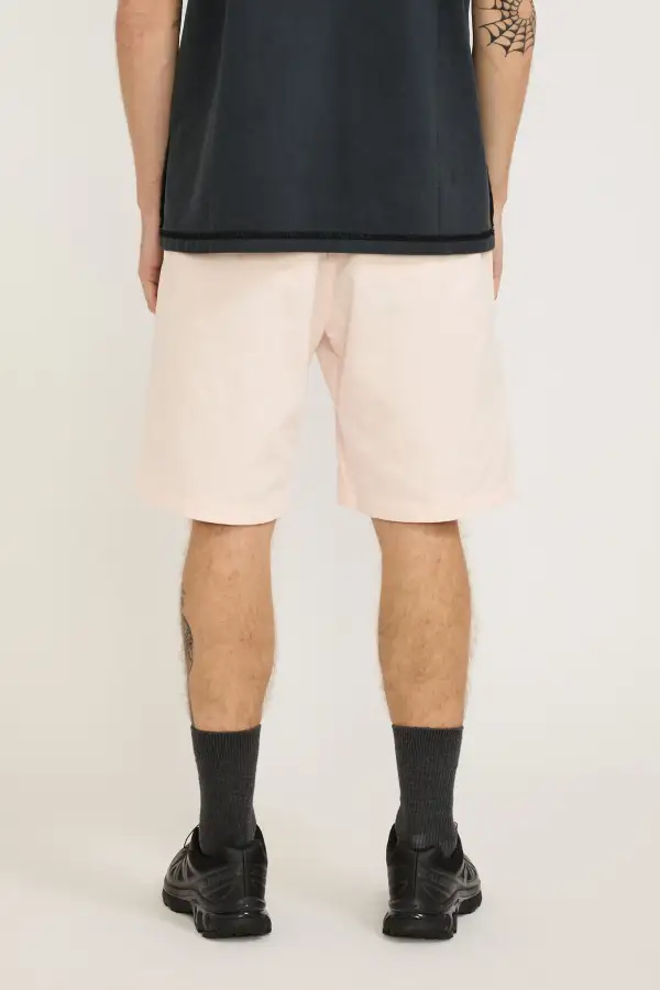 Light Pink Drawstring Short Pants