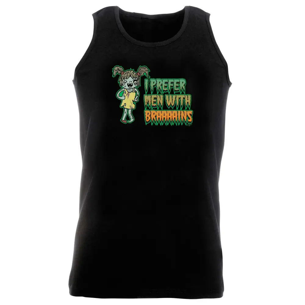 Zombie Brains Graphic Tank Top