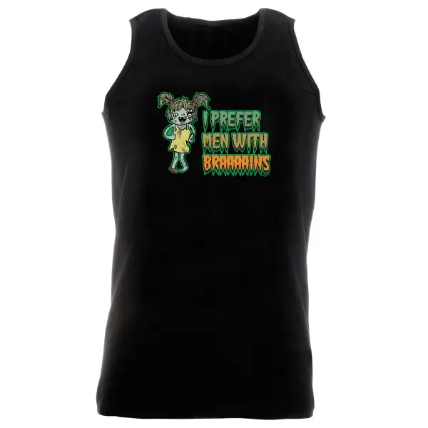 Zombie Brains Graphic Tank Top