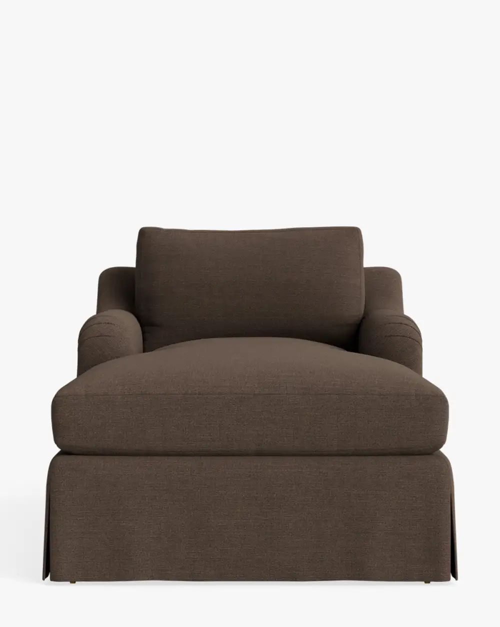 Traditional Wood Chaise